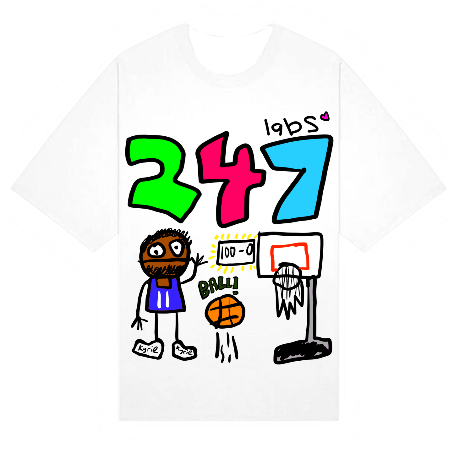 247 LABS KYRIE TEE - WHITE