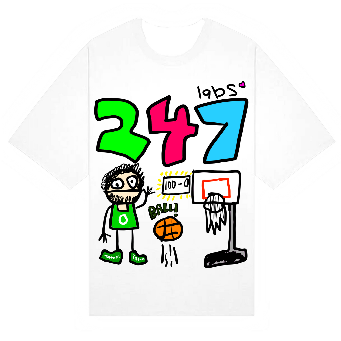 247 LABS TATUM TEE - WHITE