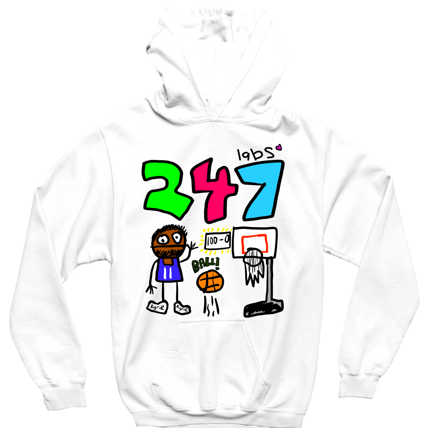 247 LABS KYRIE HOODIE - WHITE