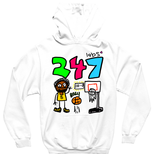 247 LABS KOBE HOODIE - WHITE